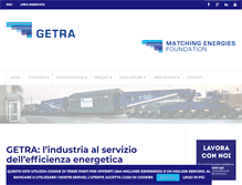 Tablet Screenshot of getra.it